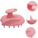 Beavorty 3pcs Silicone Shampoo Brush Set - Scalp Massager & Hair Washing Brush for Gentle Hair Care | Pink - Buy Online on GoSupps.com