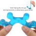 Buy Soft Silicone Toe Spreaders - 2 Pack Blue Nail Separators for Plantar Fasciitis & Hammer Toes | International Shipping - Buy Online on GoSupps.com