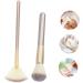 4 sets of make-up fan make-up for the face make-up tools make-up brush highlighter blush for the cheeks fan make-up brush face brush main blush - Buy Online on GoSupps.com