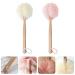 2nd Bathing Brush with Long Handle | Luffa Back Brush & Shower Sponge for Body Care - Buy Online on GoSupps.com