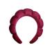 DRESHOW Spa Headband for Women Sponge Headband for Washing Face Clouds Soft Terry Cloth Makeup Skincare Headbands 1 Pc Sponge Hair Hoop: 83-bg 1