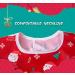 Shop Little Dimsum Christmas Baby Bibs - Waterproof Long-Sleeved Feeder Set (6-36 Months) | Ideal Gift for Kids - Buy Online on GoSupps.com