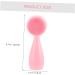 OHPHCALL Silicone Face Brush Hand Scrubber Face Spa Brush Face Cleansing Brush Handheld Face Brush Cleansing Facial Brush Deep Facial Cleaning Brush Silica Gel Portable Accessories Pink 12x4.5cm - Buy Online on GoSupps.com