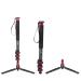 Avella A324D Aluminum 67 Inch Camera Monopod Professional Telescopic Video Monopods Base Tripod for Canon Nikon Sony Olympus Panasonic DSLR Camera