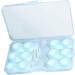 Predolo Travel Contact Lens Container Set - 6 Pairs Durable & Leak-Proof Easy to Wear Silicone Seals Perfect for Women Blue - Buy Online on GoSupps.com