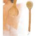 Deep Cleaning Long Handle Shower Brush for Exfoliating Skin - Body Scrubber for Wet or Dry Brushing - Bath Shower Body Care - Buy Online on GoSupps.com