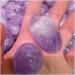 Primary Stones and Minerals Stone Crafts Natural Amethyst Quartz Tumbled Stone Play Rock Voilet Crystal Polished Gemstones for Primary Stones and Minerals - Buy Online on GoSupps.com