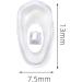Amagogo 100pcs Eyeglass Nose Pads with Metal Core | Comfortable Repair Kit for Eyeglasses | Durable Nose Bridge Pads for Optimal Comfort - Buy Online on GoSupps.com