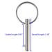 4 Pack Small Quick Release Pins - 3/16 Diameter, 0.95 Usable Length - 316 Stainless Steel Bimini Top Pins - Buy Online on GoSupps.com