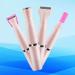 Portable Mini Razor for Women - 1 Piece 4-in-1 Facial Hair Removal Device | Pink 14x5cm - Buy Online on GoSupps.com