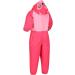 Regatta Children's Mudplay III Waterproof Insulated All-in-One Suit - Size 12-18 Geranium/Pink Blossom - Buy Online on GoSupps.com