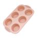 Zerodeko 1pc Cake Mold Silicone Molds Rubber Cookie Candy Cooking Fondant Pastel Paper Cups Baking Mold Epoxy 30x20.5cm Pink