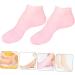 DOITOOL 2 Pairs Sock Spa Repair Moisturizer Moisturizing Gel Booties Essential Skin Oil Heel Silicone Protective High Pads Hard Moisturing Foot Women s Pink Women's Sebs Vitality Sole Pad - Buy Online on GoSupps.com