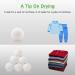 Raffaelo Wool Dryer Balls XL - Set of 6PCS White | Premium Reusable Natural Fabric Softener & Pet Hair Remover - Buy Online on GoSupps.com