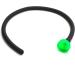 20-Inch Silicone Nozzle Enema Attachment - Reusable Douche - Black Hose Nozzle | International Shipping Available - Buy Online on GoSupps.com