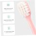 Foytoki 4-Part Toothbrush Set - Soft Cotton Bristle Japanese Style Body Care Toothbrushes for Gentle Cleaning - Buy Online on GoSupps.com