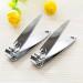 PSGS 1/2PCS Nail Clipper Stainless Steel Hand Nail Toe Cutter Trimmer Manicure Pedicure Care Scissors Trimmers Nail Art Tools (Color : 2pcs)