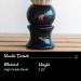 PB2 Best Badger Shaving Brush | Classic Black Resin Wet Shaving Brush for Men - International Shipping Available - Buy Online on GoSupps.com