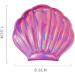 Luxshiny Rosy Seashell Foldable Hand Held Makeup Mirror - Double Sided Compact Portable Mirror - Buy Online on GoSupps.com