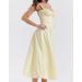 Women's Casual Loose Summer Long Dress Sleeveless Split Beach Maxi Dresses 2 Medium - Buy Online on GoSupps.com