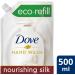 Dove Silk Hand Wash Refill 500ml - Frankincense Scent | Pack of 1 - Buy Online on GoSupps.com