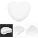 7-Color Makeup Brush Cleaner Silicone Heart-Shaped Makeup Cleaning Equipment Used For Washing Makeup Products (apple white) - Buy Online on GoSupps.com