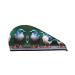 Two Birds SamLng Coral Velvet Dry Hair Cap Perfect for Home Travel Pool Parties Beaches Baths and More