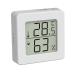 Mini digital hygrometer room thermometer air humidity knife inside for baby room children's room greenhouse garden reptile tank (1 Pack white) 4.5*4.5*1.3cm (Kd31m) White 1