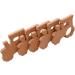 Wendysun 10pcs Cartoon Wood Teether Baby Teething Toy Set - Natural Animal Tractor Shape Beech Teether for DIY Pendant Nursing - Buy Online on GoSupps.com