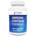 Dr. Berg s Adrenal & Cortisol Formula - Supplement for Hormone Balance Stress & Focus - Support for Healthy Adrenal Gland - Vegetarian Ingredients 90 Capsules