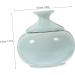 Healeved makeup jar lip balm holder ceramics skincare cosmetic sample containers 4.7x4.7cm Sky-blue - Buy Online on GoSupps.com