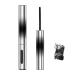 Curling Iron Mascara,3D Curling Eyelash Iron Mascara,Mascara Waterproof Long Lasting Bristleless Mascara for Women (Black)
