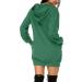 Yck-SAiWed Womens Ugly Christmas Wine Glass Print Hoodie Dress - Green, Medium - Buy Online on GoSupps.com