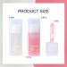 DAGEDA 2Pcs Hydrating Lip Glow Oil Set - Taro and Water | Moisturizing, Plumping, Non-sticky Lip Oil Gloss | Nourishing, Repairing, Tinted Clear Lip Gloss | Reduce Lip Lines - Buy Online on GoSupps.com