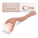 Rose Gold Derma Roller 0.25mm 540 Stainless Steel Needles Microdermabrasion Instrument For Face Includes Free Storage