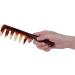 Retro Hairstyle Comb Men's Wide Teeth Resin Comb Anti-static Suitable for Salon and Home Use (2 wide tooth handle models) - Buy Online on GoSupps.com