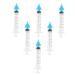 Ipetboom 6pcs Ear Wax Removal Tool for Home Use Safe Ear Cleaning Flared Nozzle for Gentle Irrigation for Adults and Boys and Girls