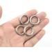 Hamineler 30 PCS Smoothing Welded 304 Stainless Steel O-Ring Welded Round Rings for Camping Belt  Dog Leashes  Luggage Accessories (3mm15mm ID) - Buy Online on GoSupps.com