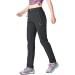 Rdruko Women's Outdoor Hiking Pants - Lightweight, Quick Dry, Water Resistant Travel Fishing Pants - Black Medium - Buy Online on GoSupps.com