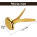 100PCS Brass Brads Round Fasteners for Crafts and Scrapbooking - Buy Online on GoSupps.com