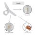 CHAOBANG 4 pcs Transparent Hair Clips - Strong Hold Interlocking Clips for Thick/Fine/Thin Hair - Women's Large and Small Hair Clips - Buy Online on GoSupps.com