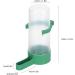 10pcs Round Plastic Birds Farm Automatic Feeding Drinking Water Bottle Ntainer - Buy Online on GoSupps.com