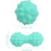 Cozlly Massage Balls Set - Spiked & Peanut Trigger Point Relief for Legs Feet & Hands | Fascia Ball for Plantar Fasciitis Pain Relief (Green) - Buy Online on GoSupps.com