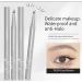 Double Tip Lower Eyelash Pencil Waterproof Super Slim Double-tip Eyelash Pencil Waterproof Liquid Eyeliner (2pcs Brown) 1 count (Pack of 1) - Buy Online on GoSupps.com