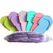 COHEALI Mens Disposable Pedicure Slippers - 36 Pairs, Toe Separators, Eva Material, Anti-Shower Sand Flip Flops for Nail Spa - Random Color - Buy Online on GoSupps.com