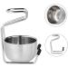 Vepoty 2-in-1 Stainless Steel Shaving Mug & Brush Stand Holder | Premium Grooming Tool for a Perfect Shave - International Shipping Available - Buy Online on GoSupps.com