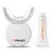 LINHART Teeth Whitening Kit with LED Light with Dental Whitening Gel Syringes and Teeth Whitener Gel with Hydrogen Peroxide - Professional Kit for Teeth Whitening