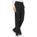 Workwear Revolution Drawstring Scrub Pants Soft Stretch WW120 - Medium Black - Buy Online on GoSupps.com