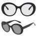 Blue Light Blocking Photochromic Glasses - Model A8046 Black