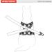 EZYDOG Drive Car Harness | Crash Tested Rule 57 Compliant Adjustable Harness for Large Dogs Up-To 75lb/34kg | Car Restraint for Safe Travel - Buy Online on GoSupps.com